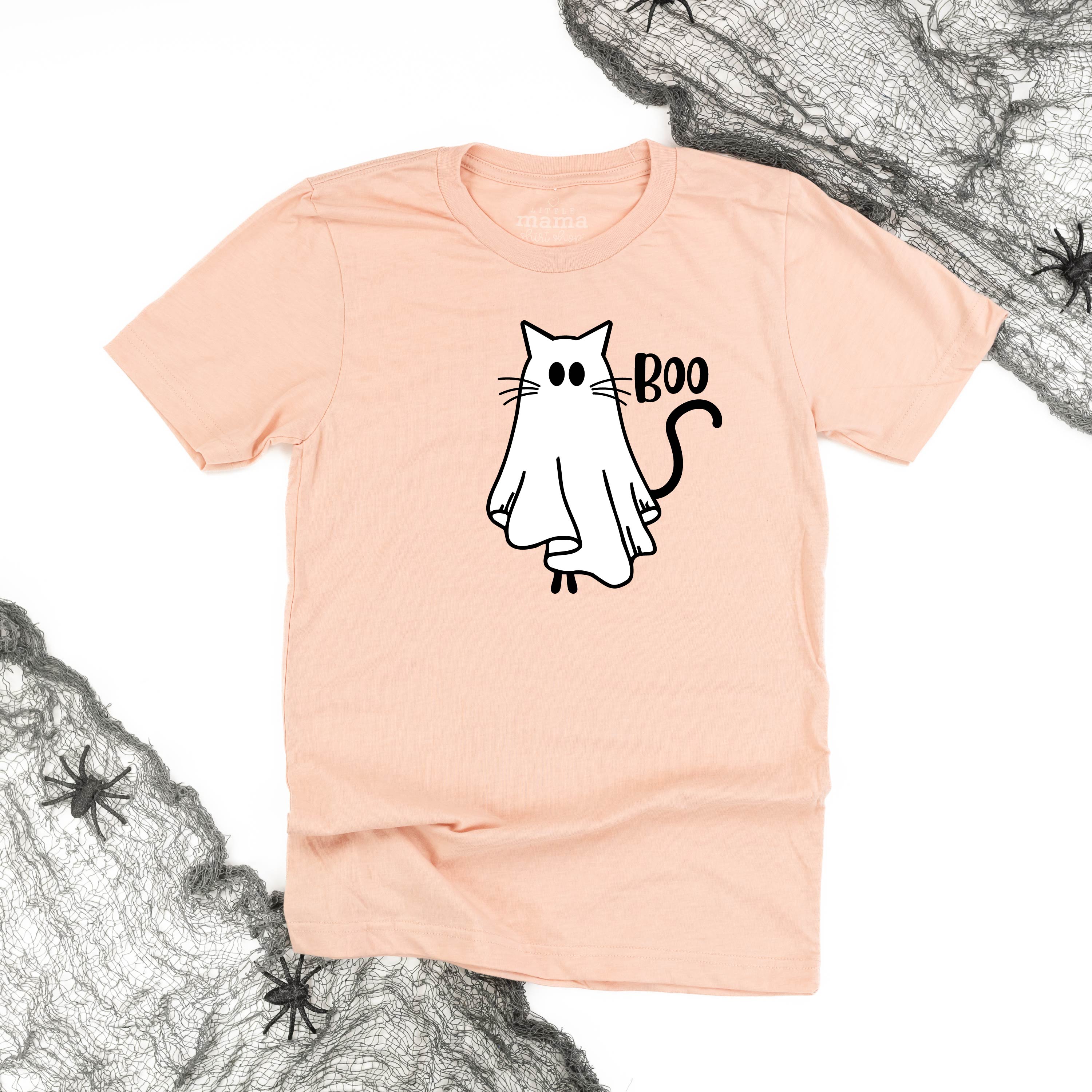 Ghost Kitty - Unisex Tee Little Mama Shirt Shop