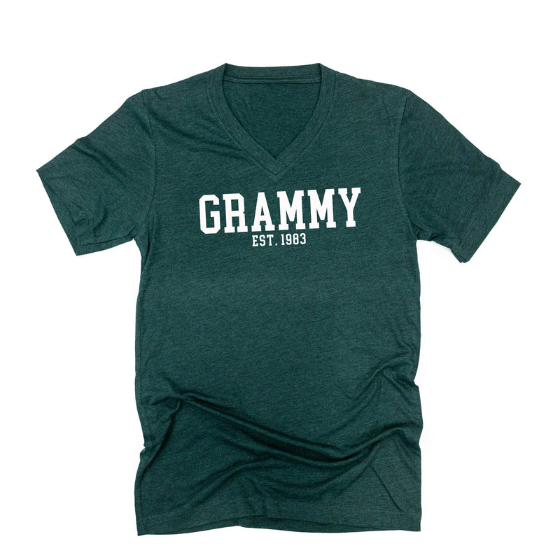 Grammy - EST. (Select Your Year) ﻿- Unisex Tee
