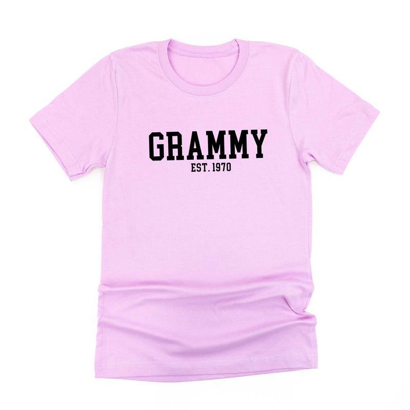 Grammy - EST. (Select Your Year) ﻿- Unisex Tee