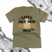 Happy Halloween Bruh - Unisex Tee Little Mama Shirt Shop
