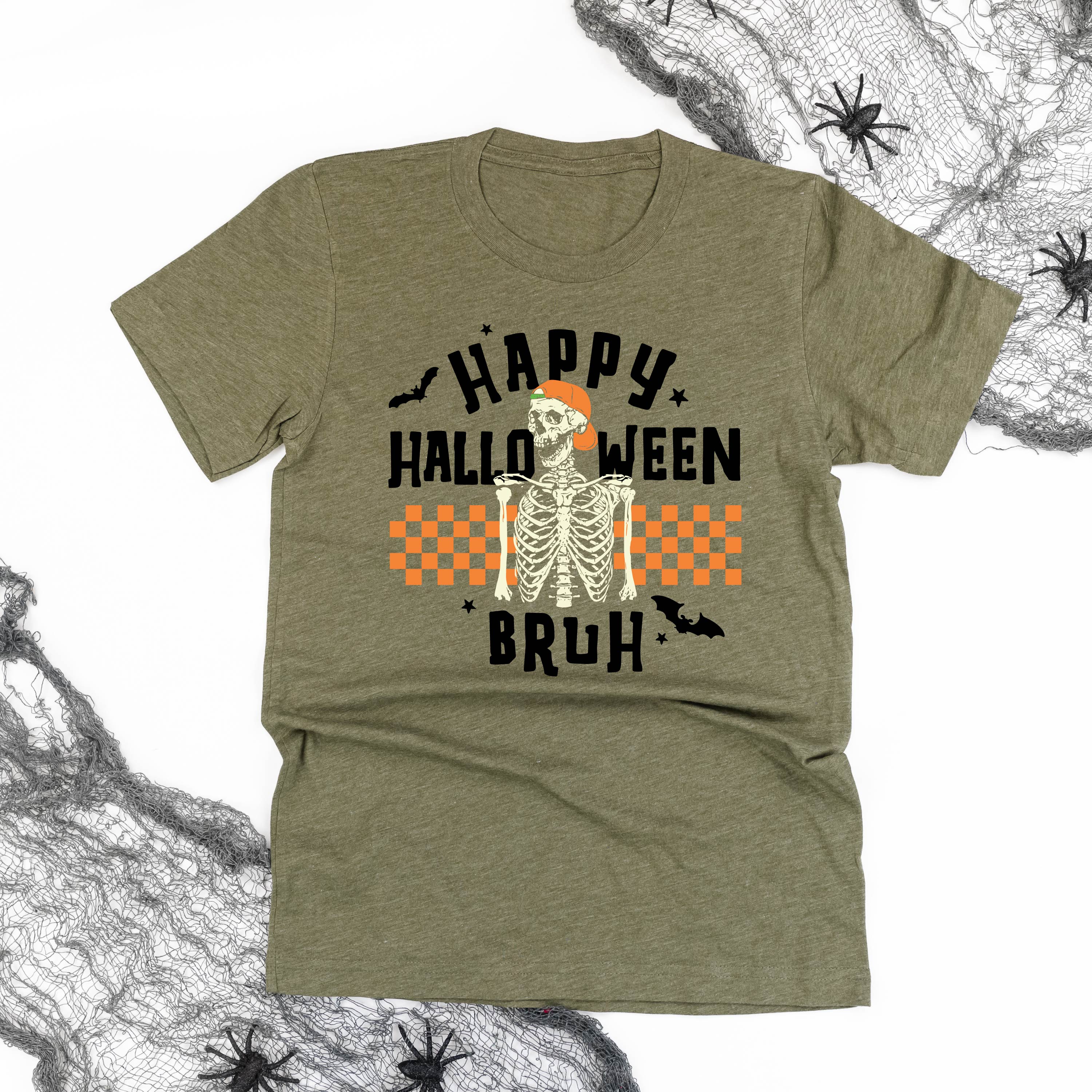 Happy Halloween Bruh - Unisex Tee Little Mama Shirt Shop