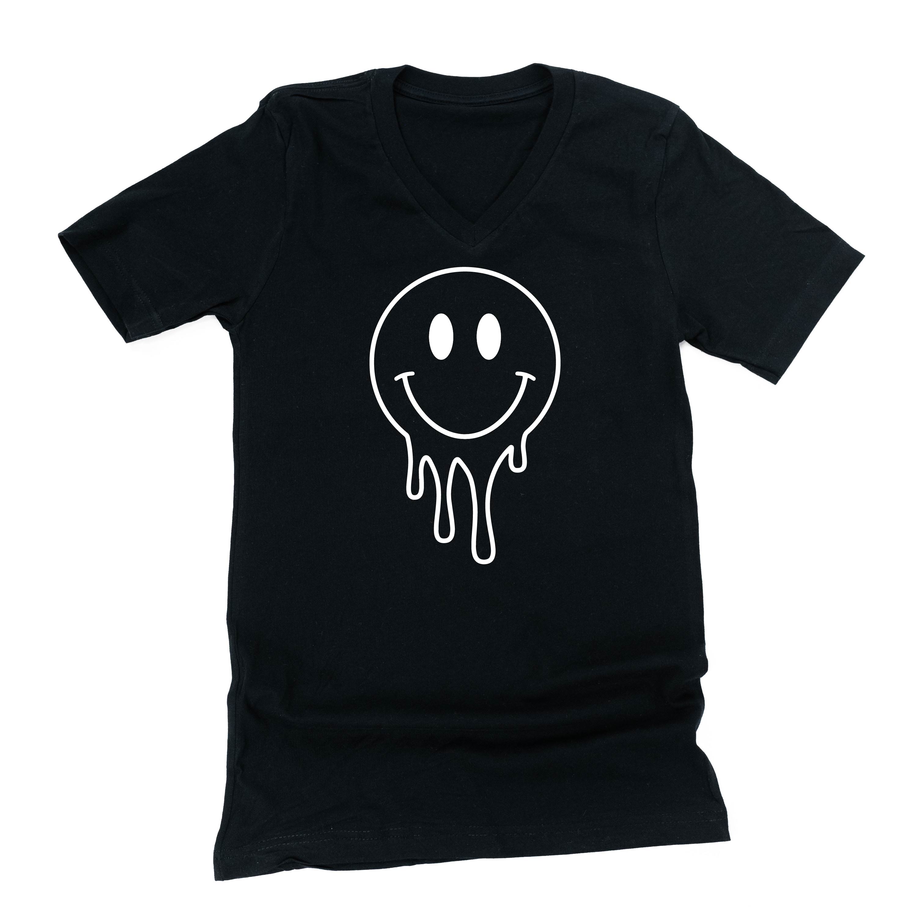 One of Those Home School Days - Melty Smiley (f & b) - Unisex Tee Little Mama Shirt Shop