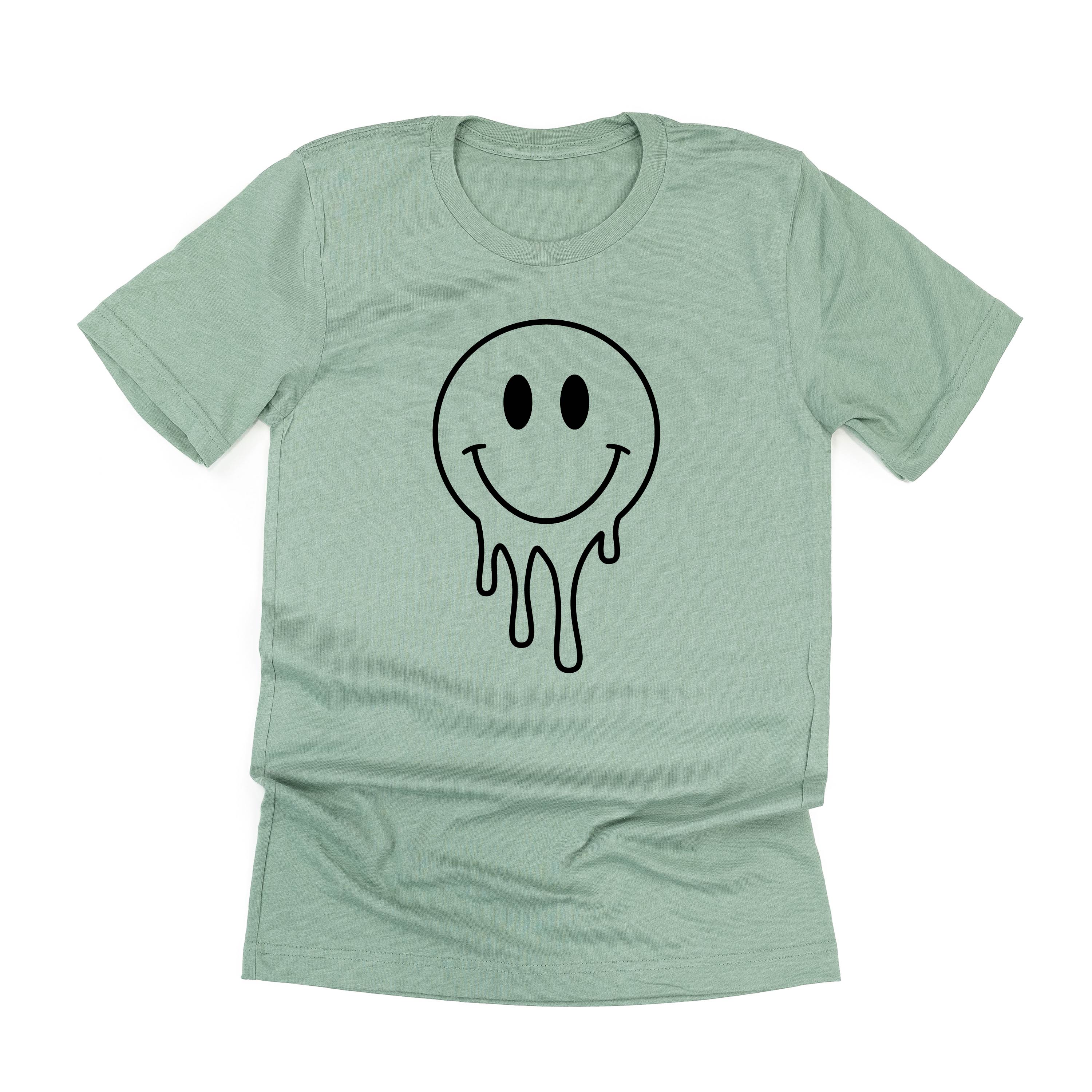 One of Those Home School Days - Melty Smiley (f & b) - Unisex Tee Little Mama Shirt Shop