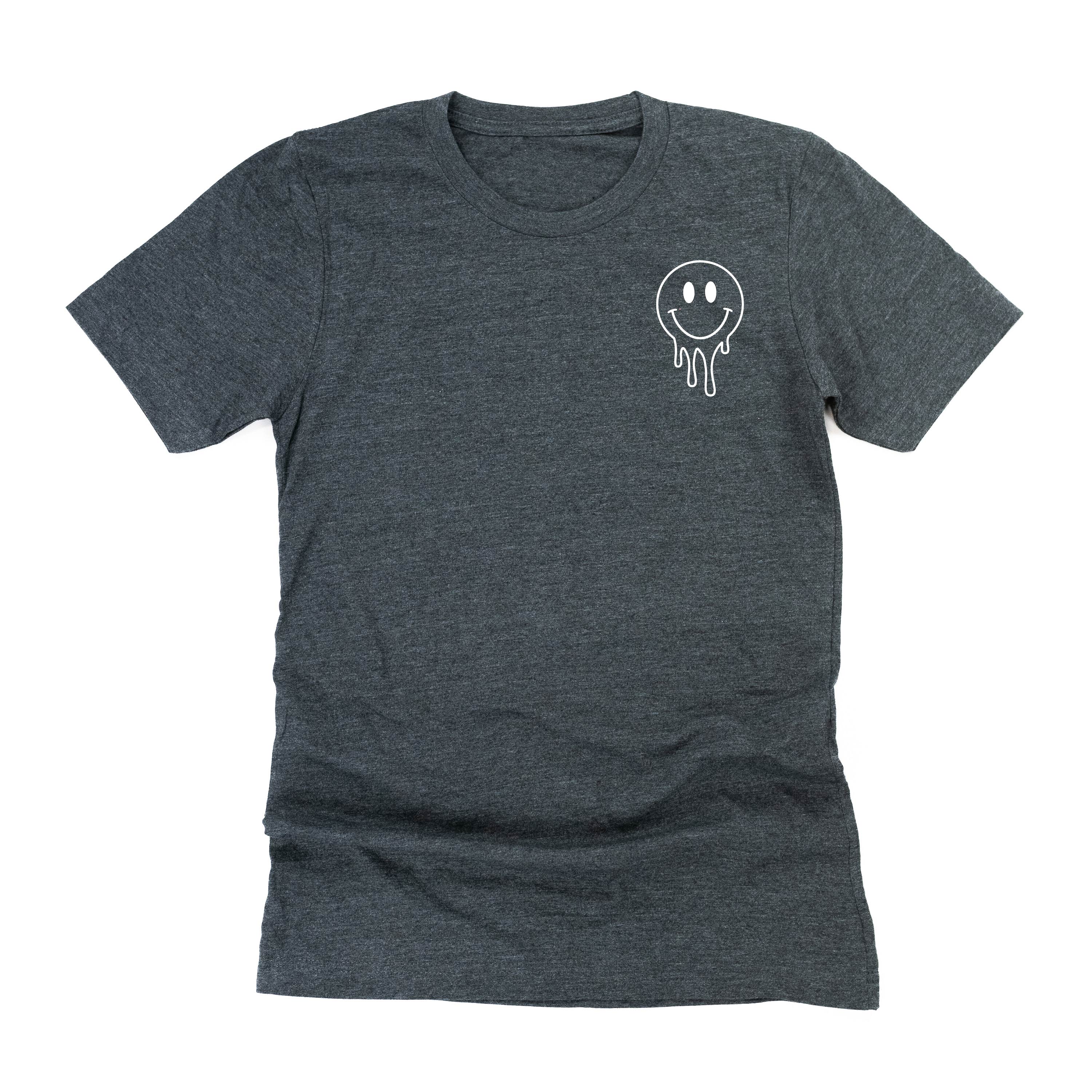 Living My Best Librarian Life - Melty Smiley (pf & b) - Unisex Tee Little Mama Shirt Shop