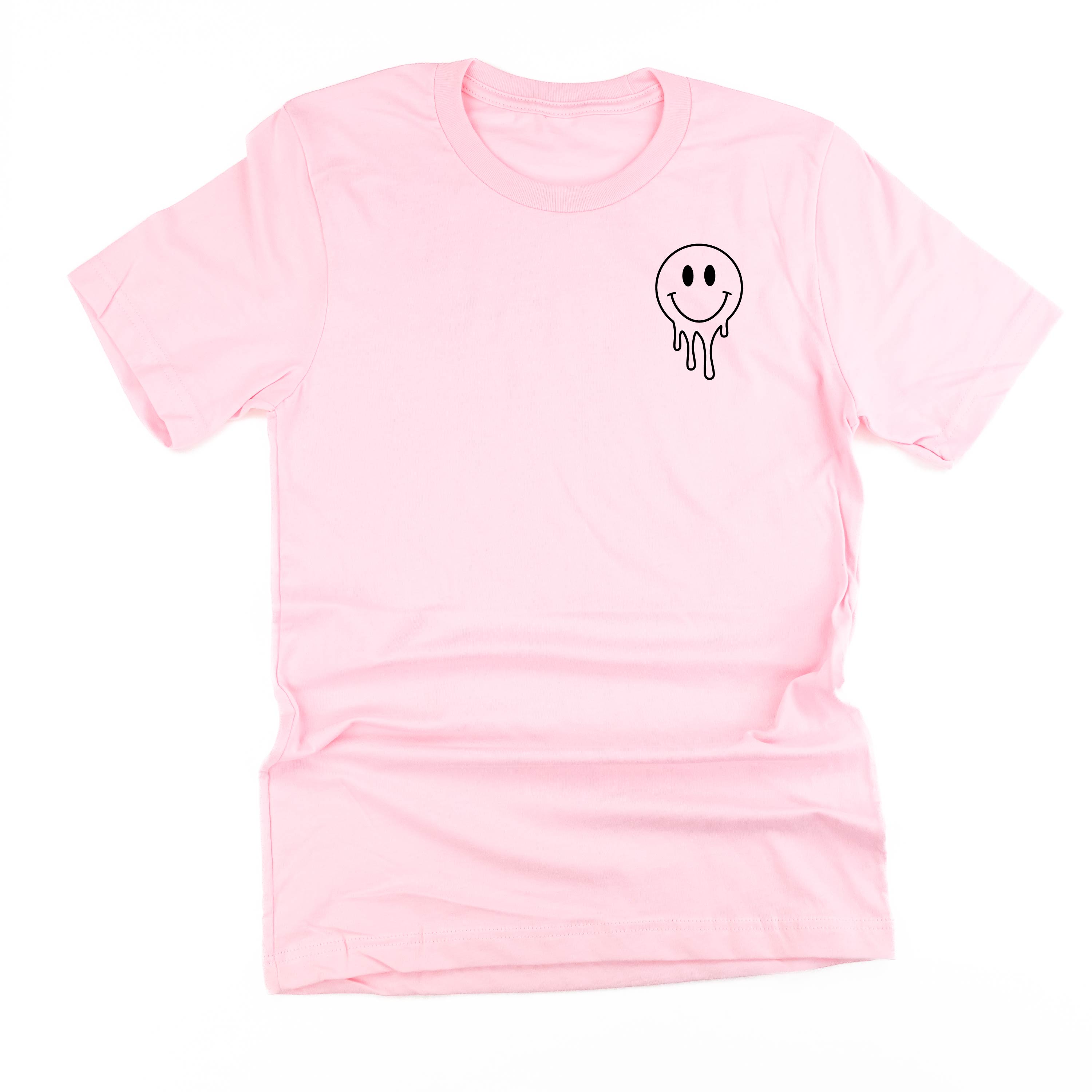 Living My Best Librarian Life - Melty Smiley (pf & b) - Unisex Tee Little Mama Shirt Shop