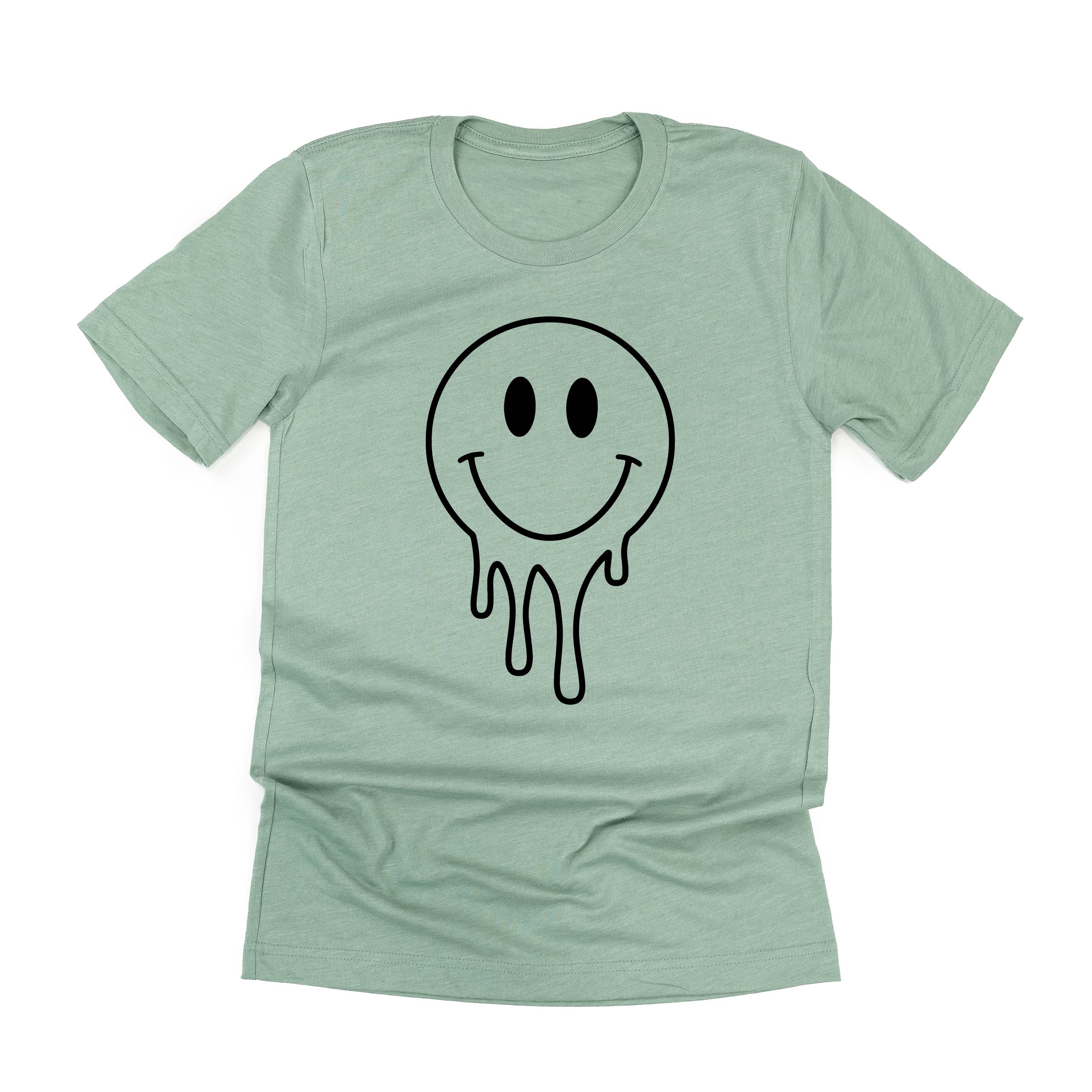 Melty Smiley (Full) - Unisex Tee Little Mama Shirt Shop