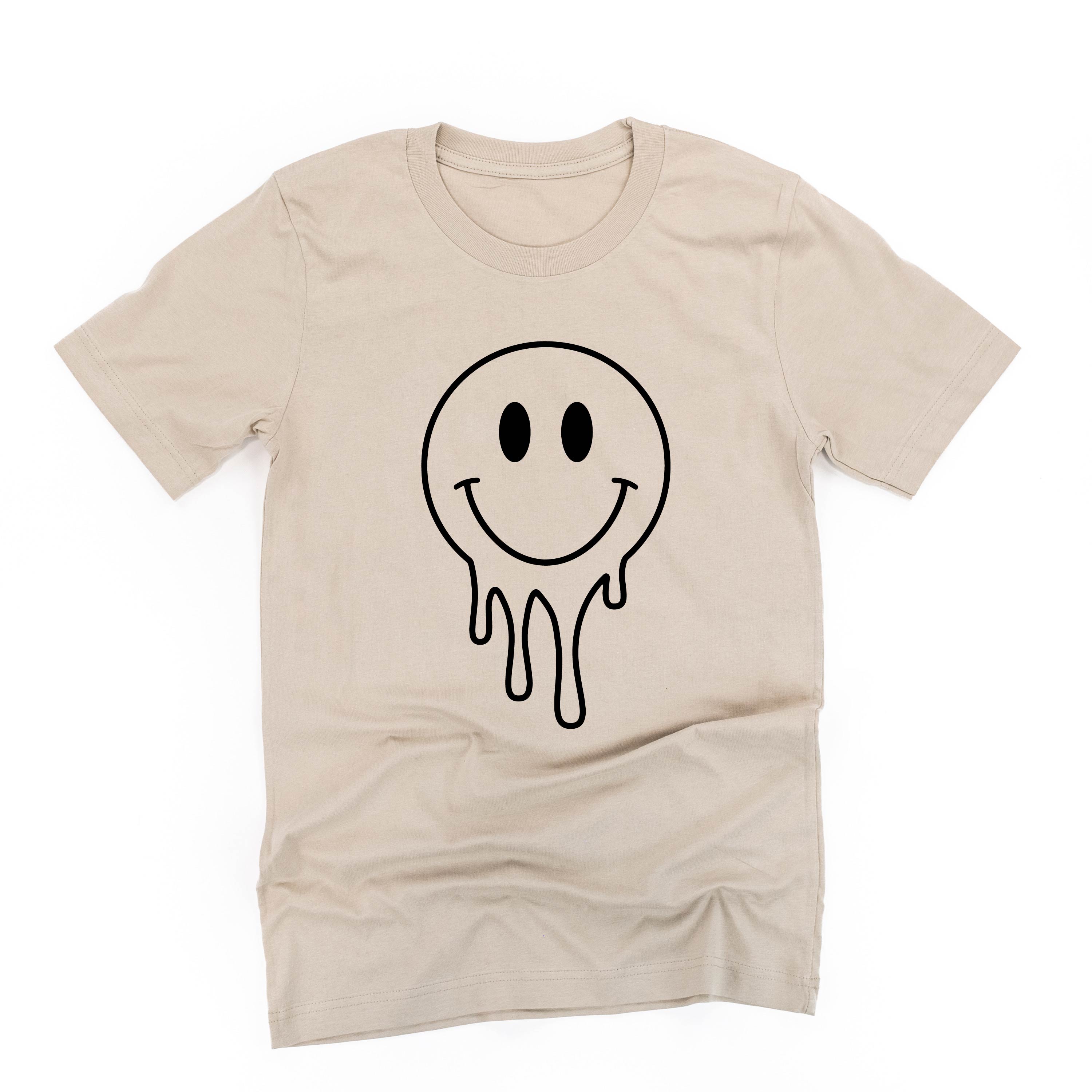 Melty Smiley (Full) - Unisex Tee Little Mama Shirt Shop