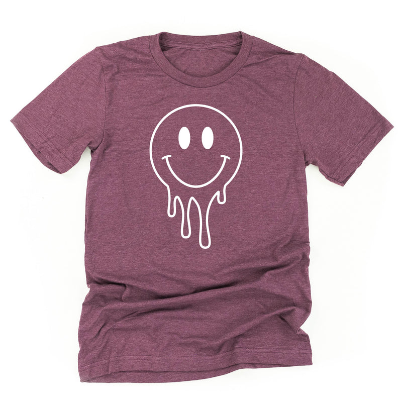 One of Those School Days (w/ Full Melty Smiley on Front) - Unisex Tee