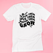 Teach Them Love Them Watch Them Grow (Back to School Version) - Unisex Tee Little Mama Shirt Shop