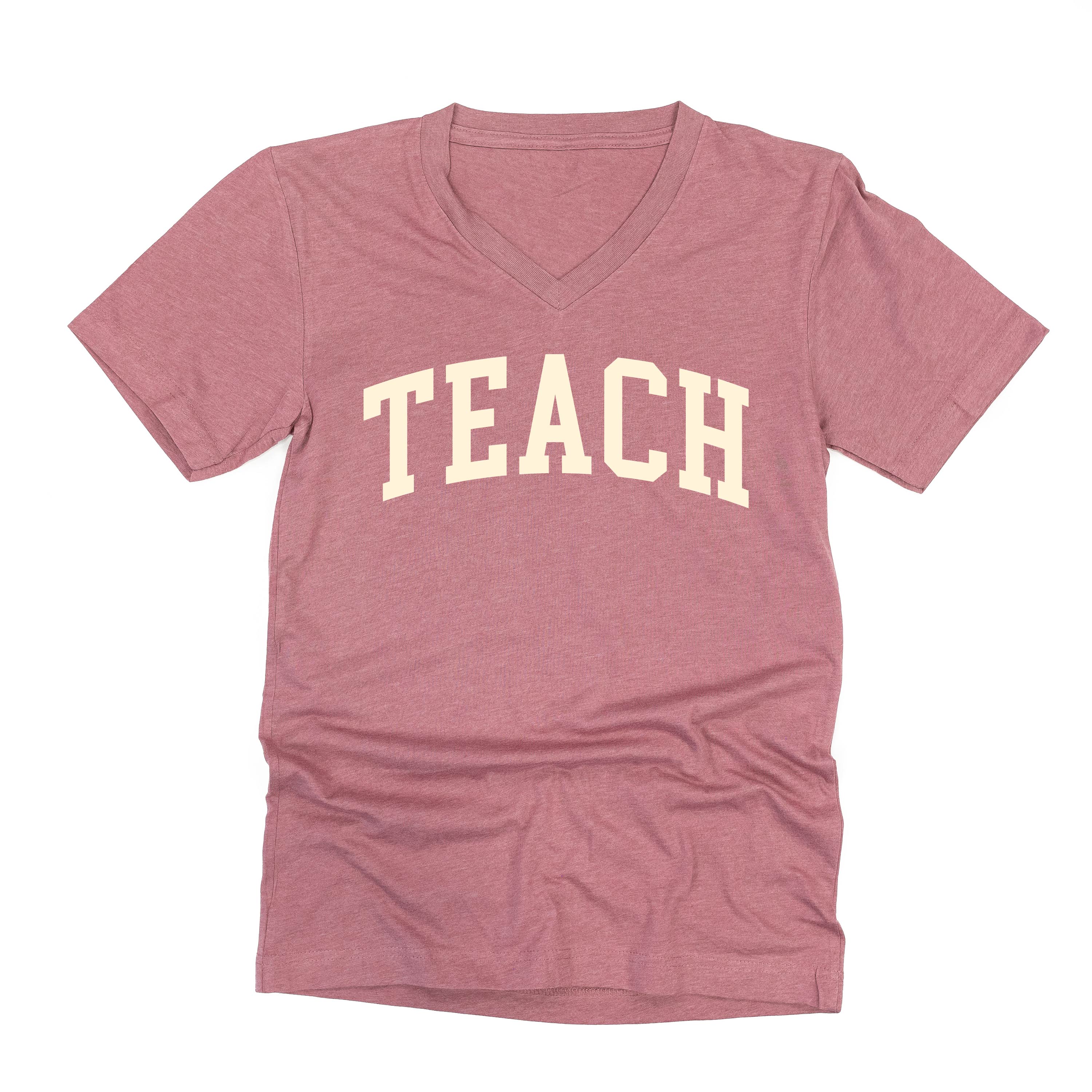 Teach (Varsity) - Unisex Tee Little Mama Shirt Shop