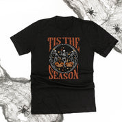 Tis' the Season (Festive Skeletons) - Unisex Tee Little Mama Shirt Shop