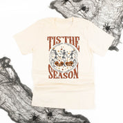 Tis' the Season (Festive Skeletons) - Unisex Tee Little Mama Shirt Shop