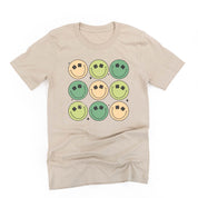 3x3 - St. Patrick's Day Smilies - Unisex Tee Little Mama Shirt Shop