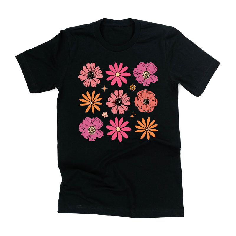 adult_unisex_tees_3x3_Spring_flowers_little_mama_shirt_shop