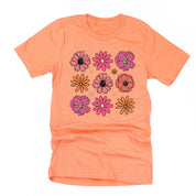 3x3 Spring Flowers - Unisex Tee Little Mama Shirt Shop