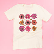 3x3 Spring Flowers - Unisex Tee Little Mama Shirt Shop