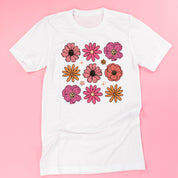 3x3 Spring Flowers - Unisex Tee Little Mama Shirt Shop