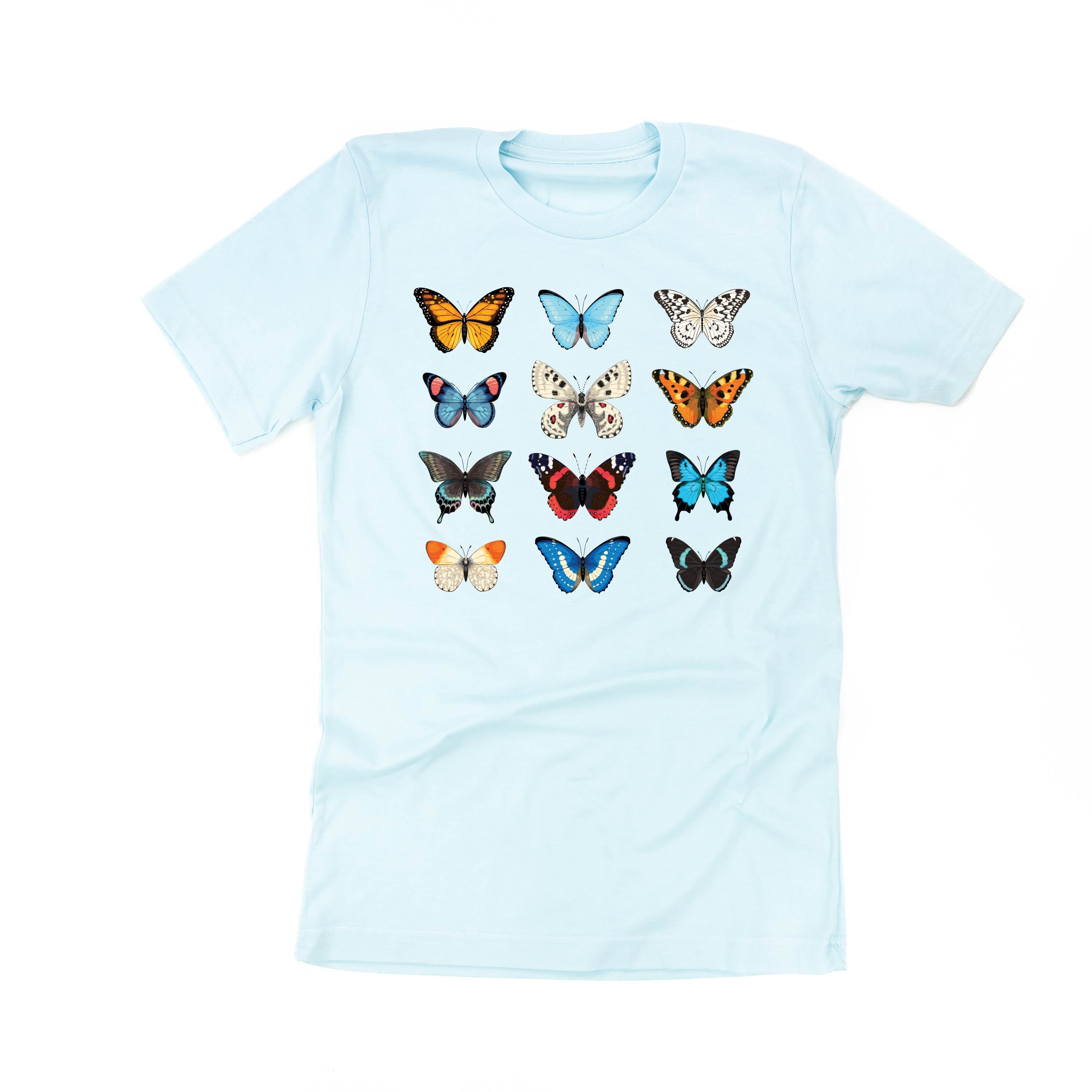 3x4 Butterfly Chart - Unisex Tee Little Mama Shirt Shop