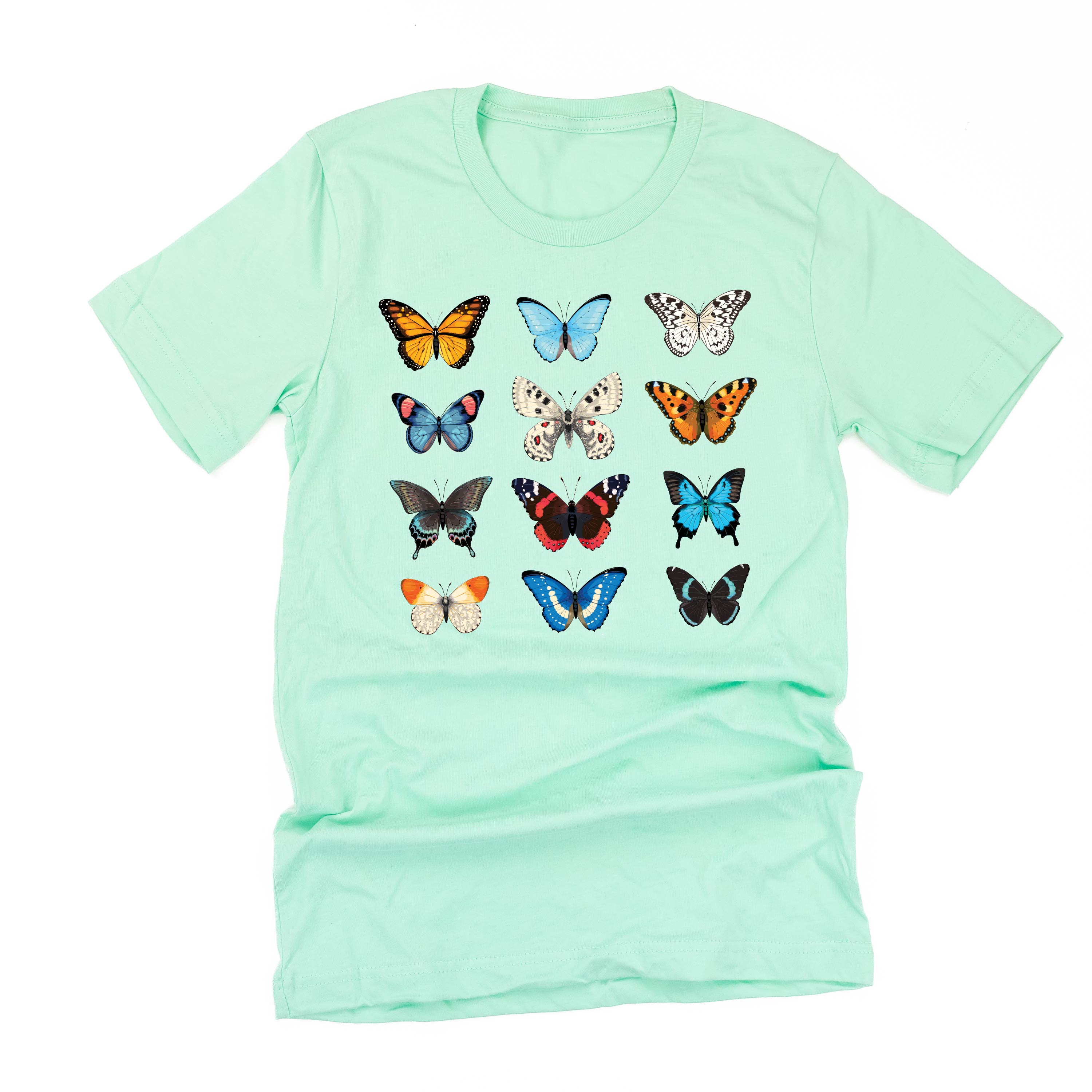 3x4 Butterfly Chart - Unisex Tee Little Mama Shirt Shop