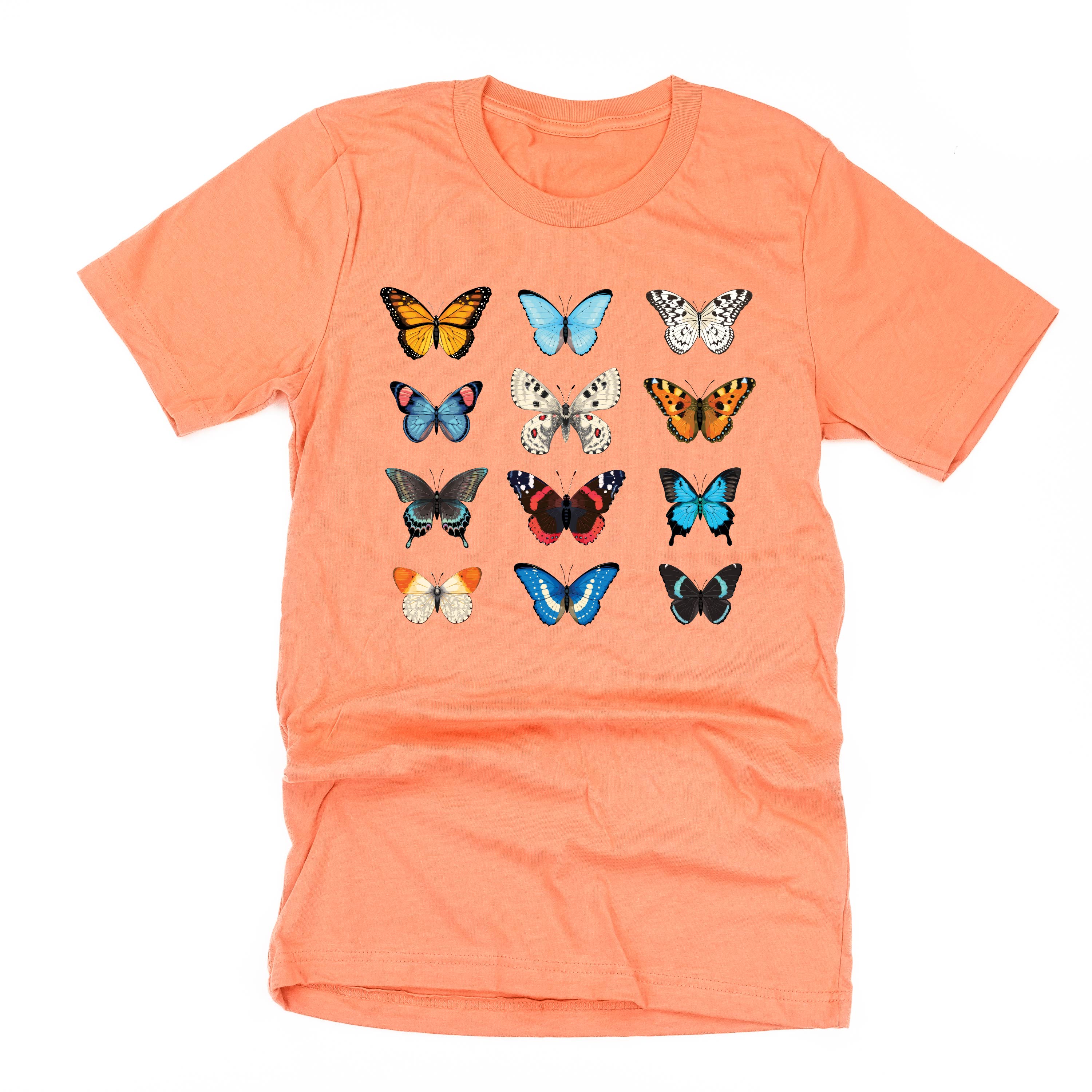 3x4 Butterfly Chart - Unisex Tee Little Mama Shirt Shop