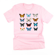 3x4 Butterfly Chart - Unisex Tee Little Mama Shirt Shop