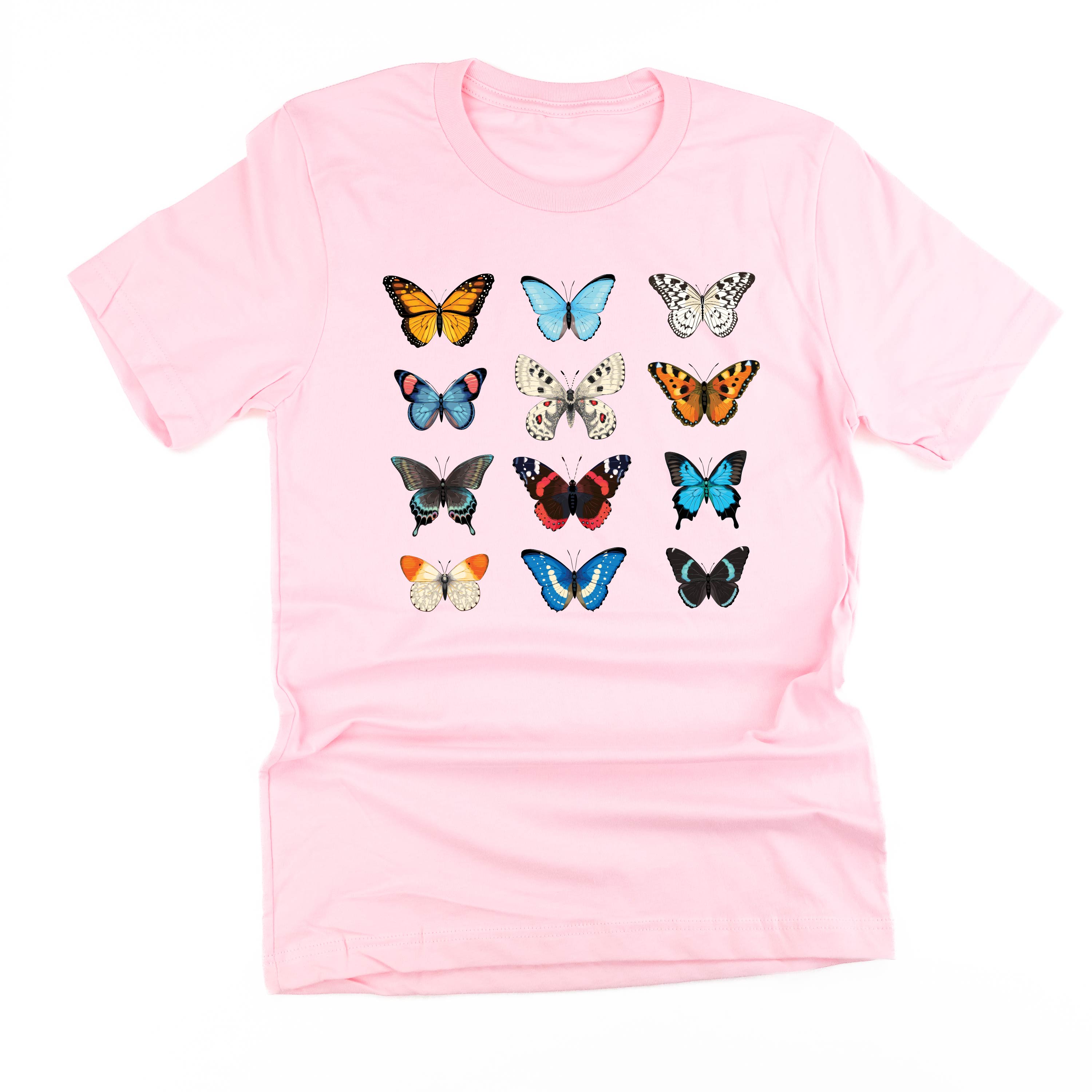 3x4 Butterfly Chart - Unisex Tee Little Mama Shirt Shop