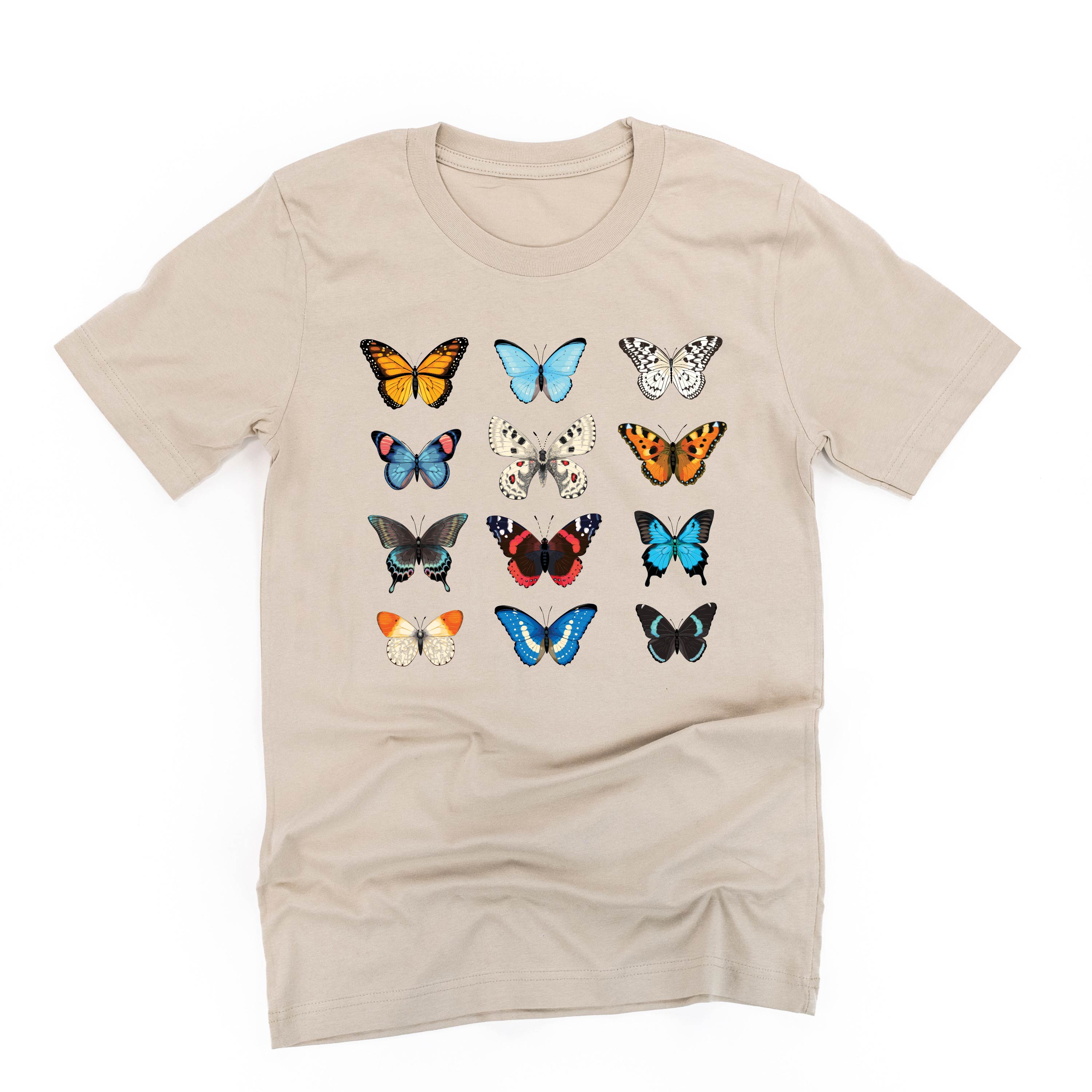 3x4 Butterfly Chart - Unisex Tee Little Mama Shirt Shop