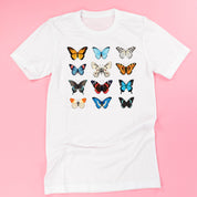 3x4 Butterfly Chart - Unisex Tee Little Mama Shirt Shop