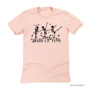 Ballerina Skellies - Unisex Tee Little Mama Shirt Shop