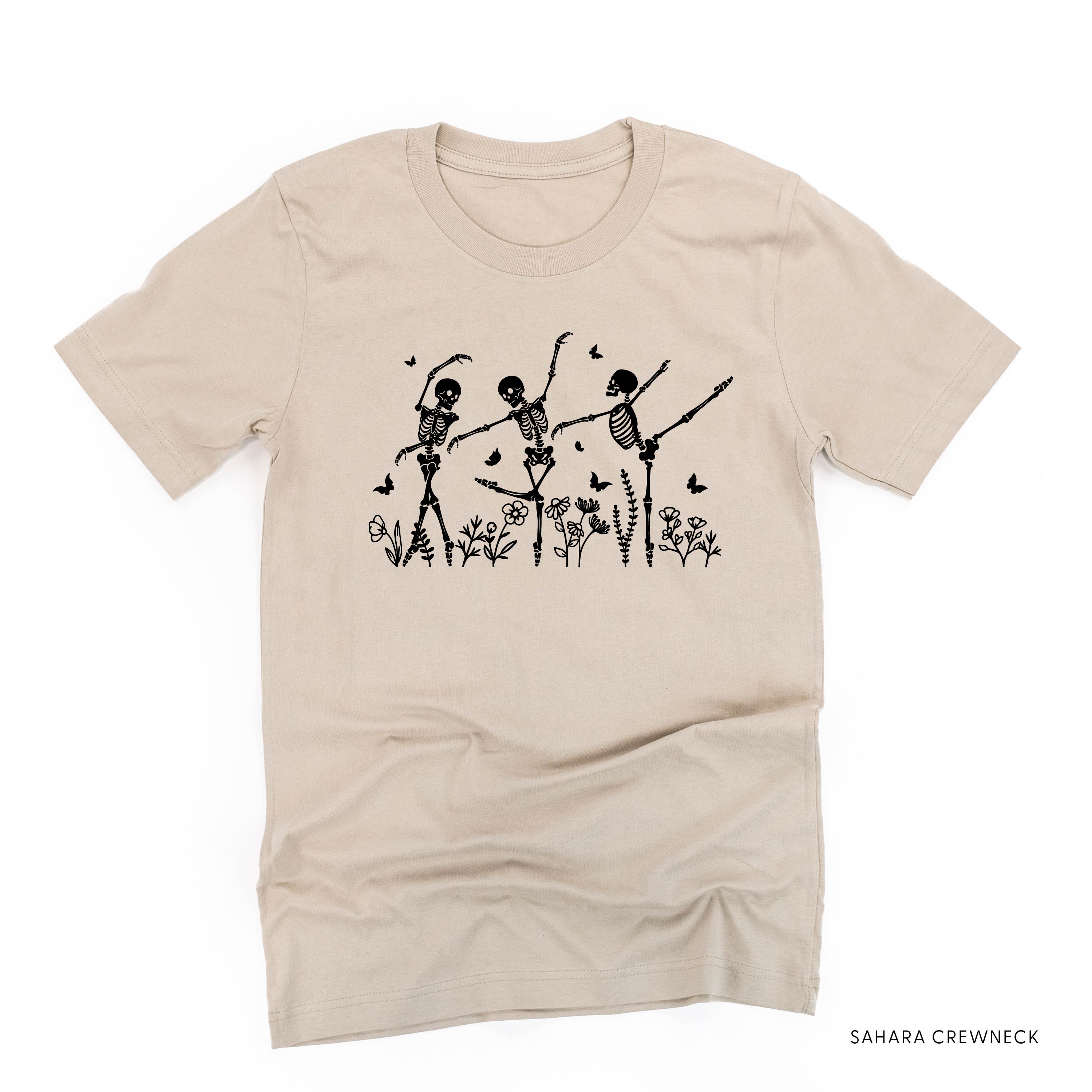 Ballerina Skellies - Unisex Tee Little Mama Shirt Shop