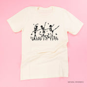 Ballerina Skellies - Unisex Tee Little Mama Shirt Shop