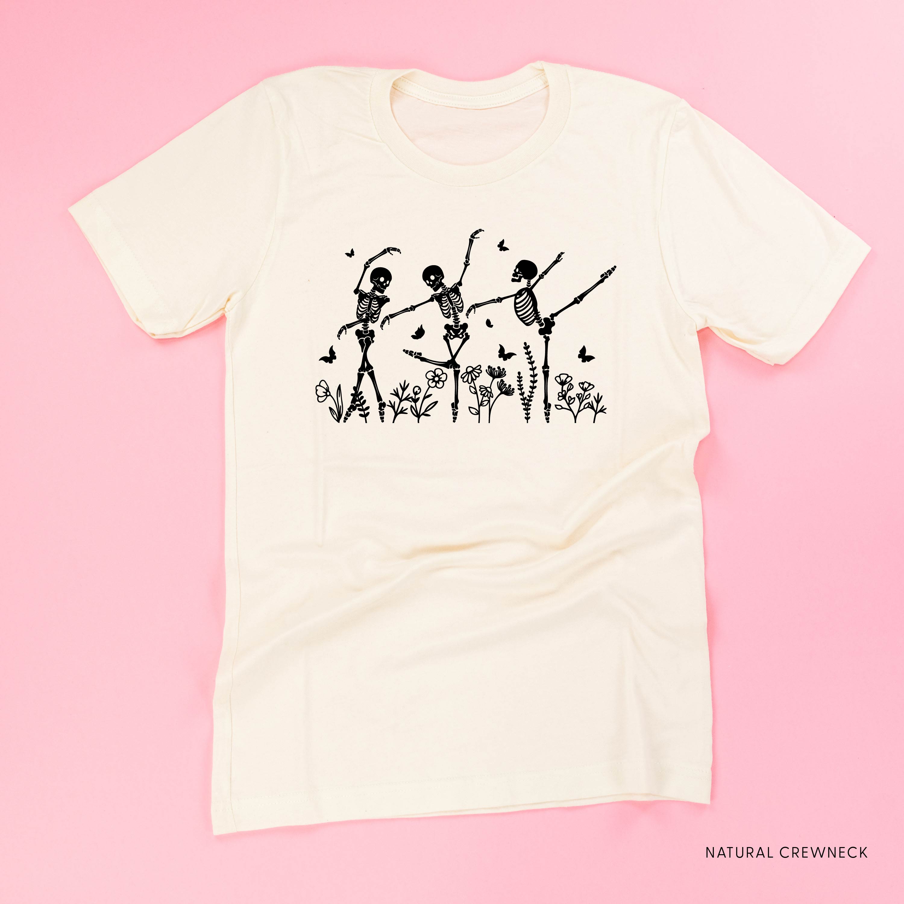Ballerina Skellies - Unisex Tee Little Mama Shirt Shop