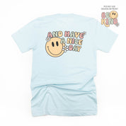 Be Kind Pocket on Front w/ And Have a Nice Day on Back - Unisex Tee Little Mama Shirt Shop