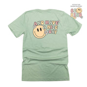 Be Kind Pocket on Front w/ And Have a Nice Day on Back - Unisex Tee Little Mama Shirt Shop