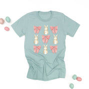 Bunnies & Bows - Unisex Tee Little Mama Shirt Shop