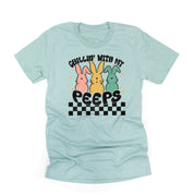 Chillin' With My Peeps - Unisex Tee Little Mama Shirt Shop