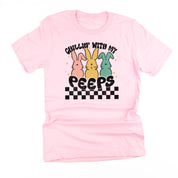 Chillin' With My Peeps - Unisex Tee Little Mama Shirt Shop