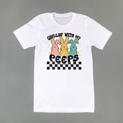 Chillin' With My Peeps - Unisex Tee Little Mama Shirt Shop