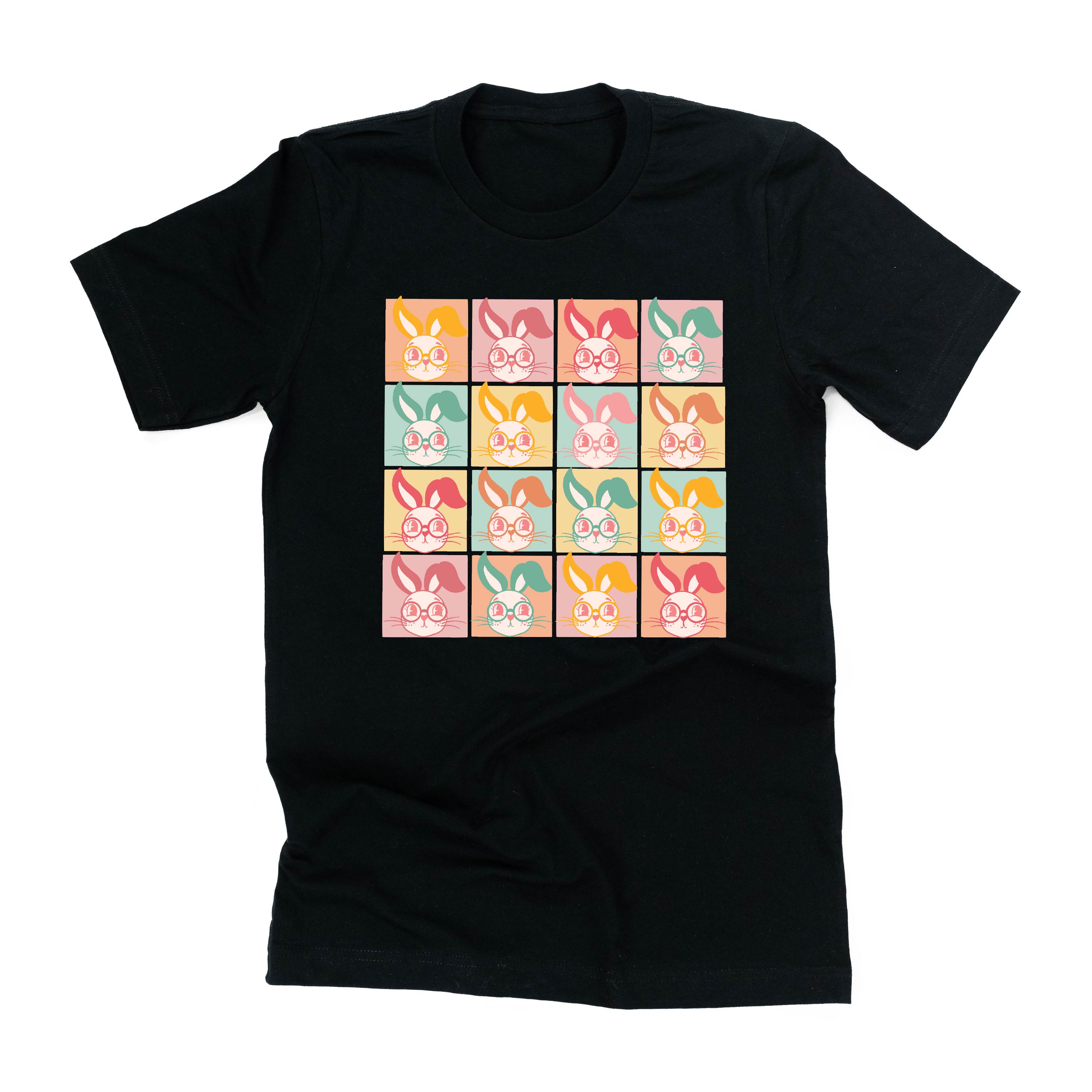 Clever Pastel Bunnies - Unisex Tee Little Mama Shirt Shop