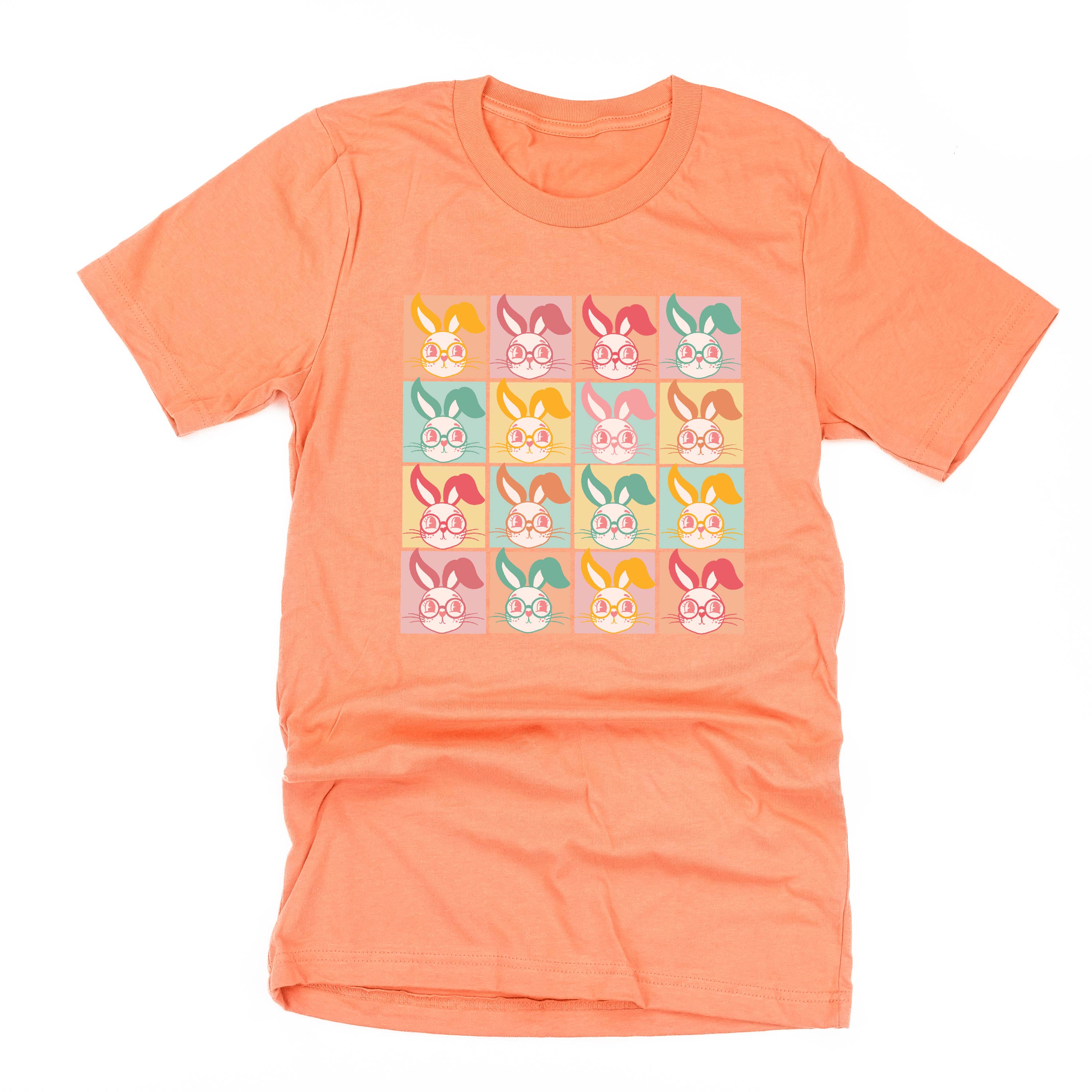 Clever Pastel Bunnies - Unisex Tee Little Mama Shirt Shop