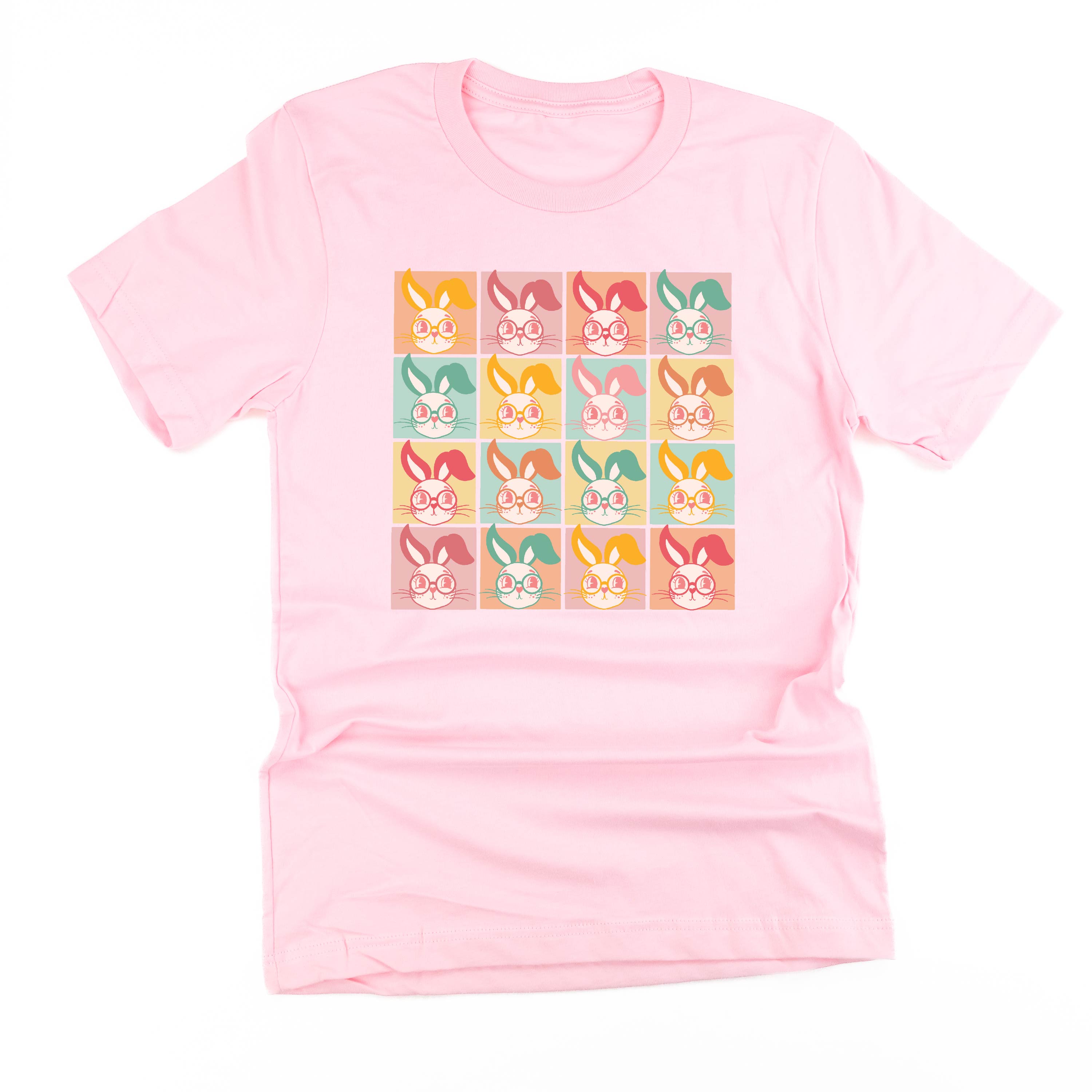 Clever Pastel Bunnies - Unisex Tee Little Mama Shirt Shop