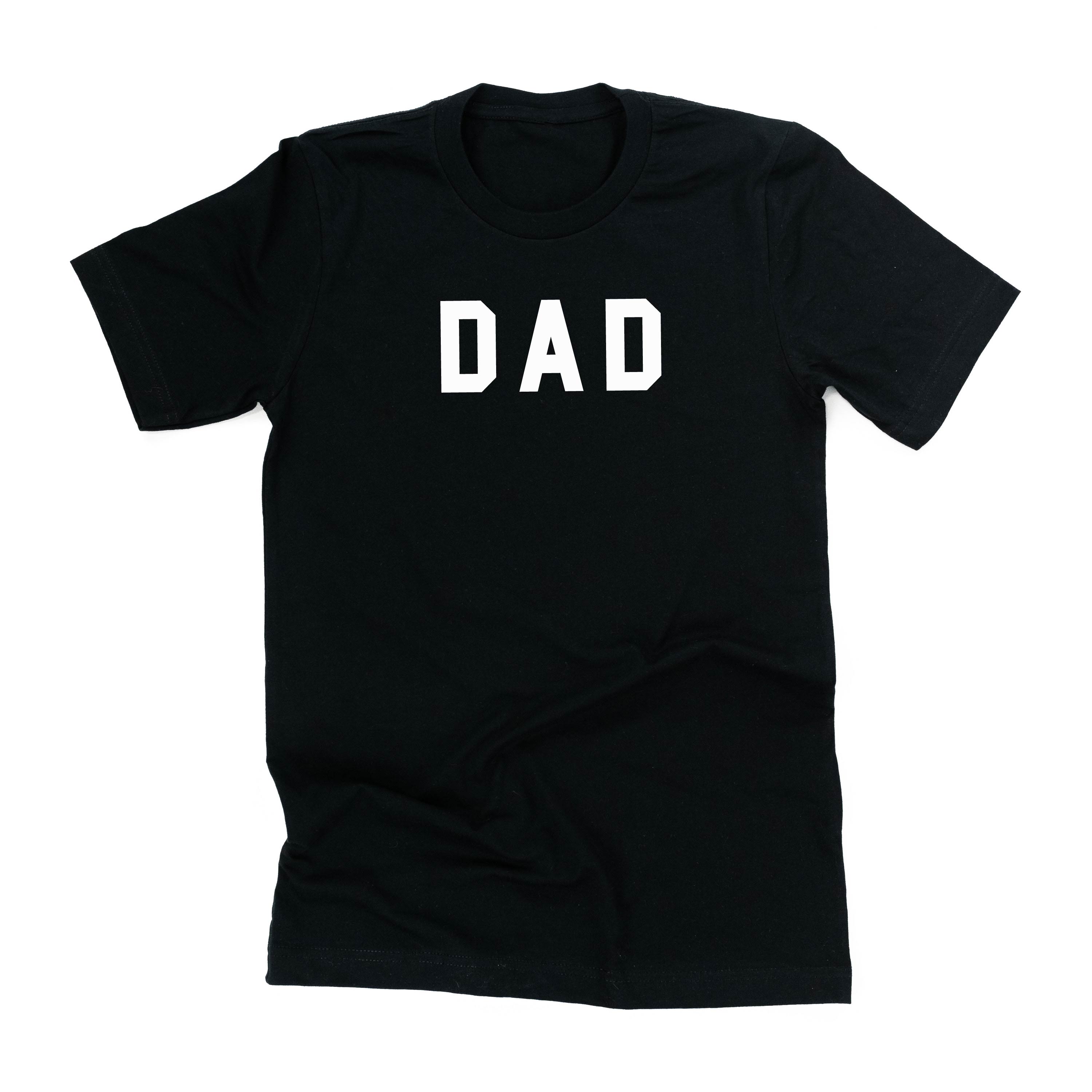 Dad - Standard Block Font - Unisex Tee Little Mama Shirt Shop