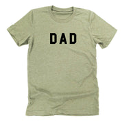 Dad - Standard Block Font - Unisex Tee Little Mama Shirt Shop