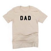 Dad - Standard Block Font - Unisex Tee Little Mama Shirt Shop