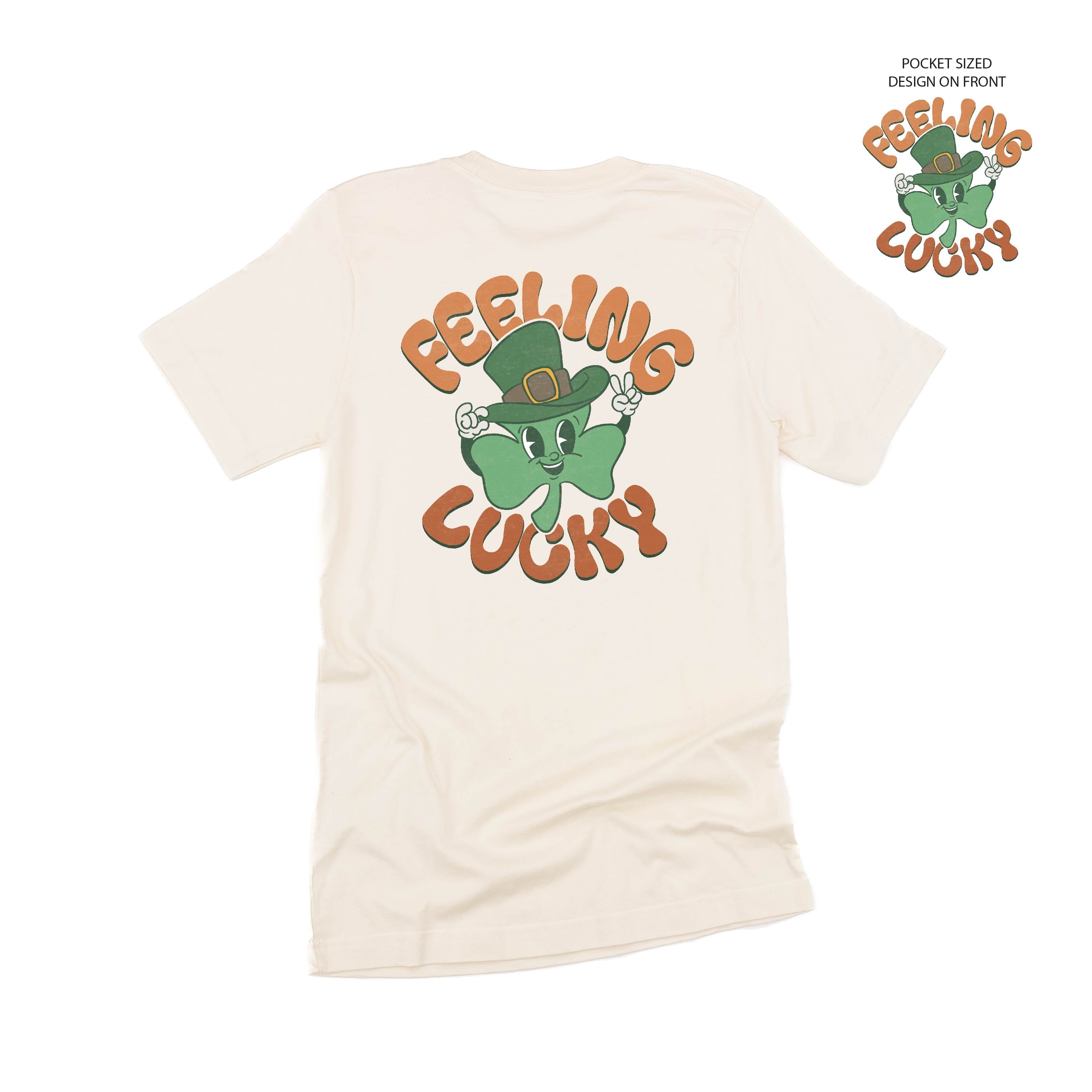 Feeling Lucky (pf&b) - Unisex Tee Little Mama Shirt Shop