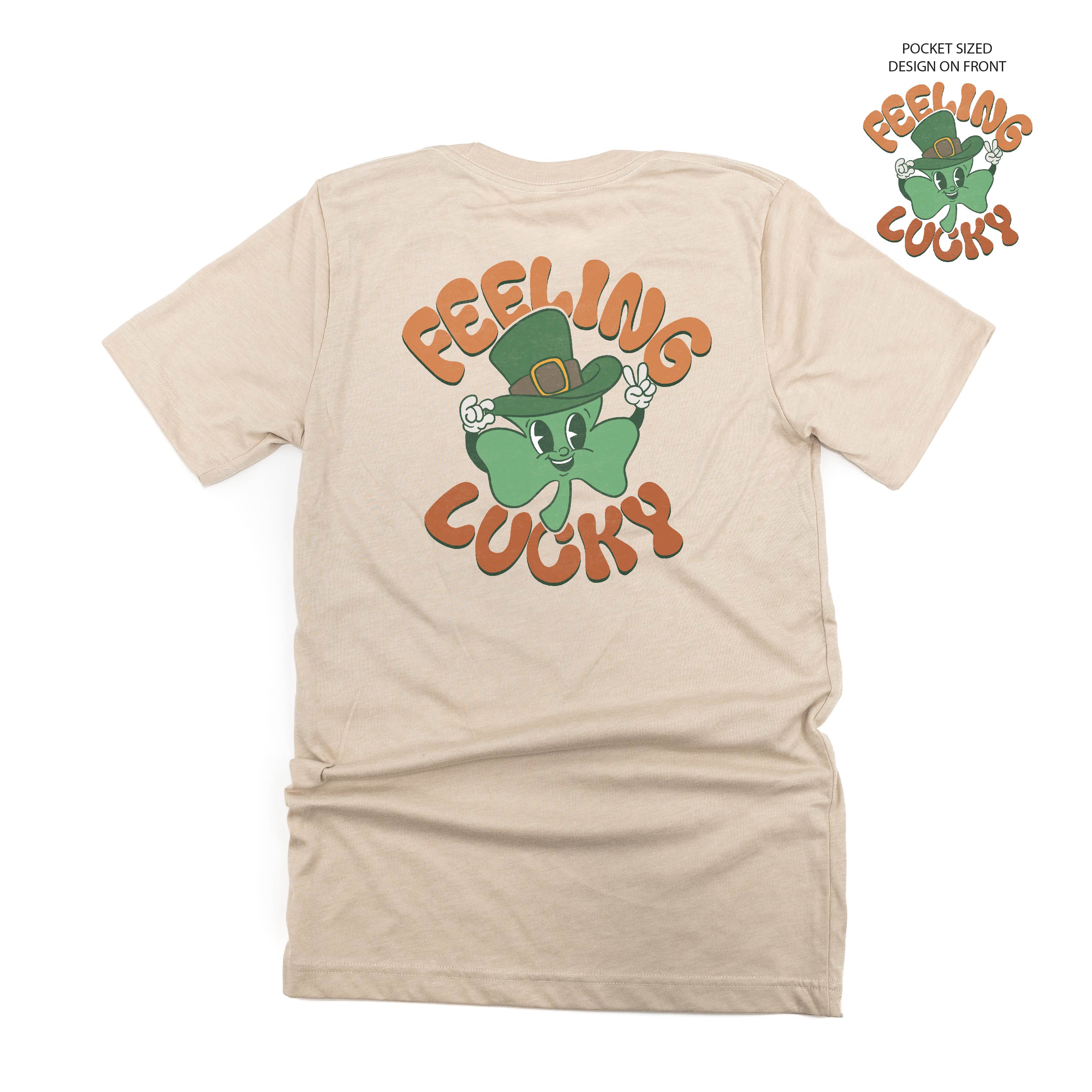 Feeling Lucky (pf&b) - Unisex Tee Little Mama Shirt Shop