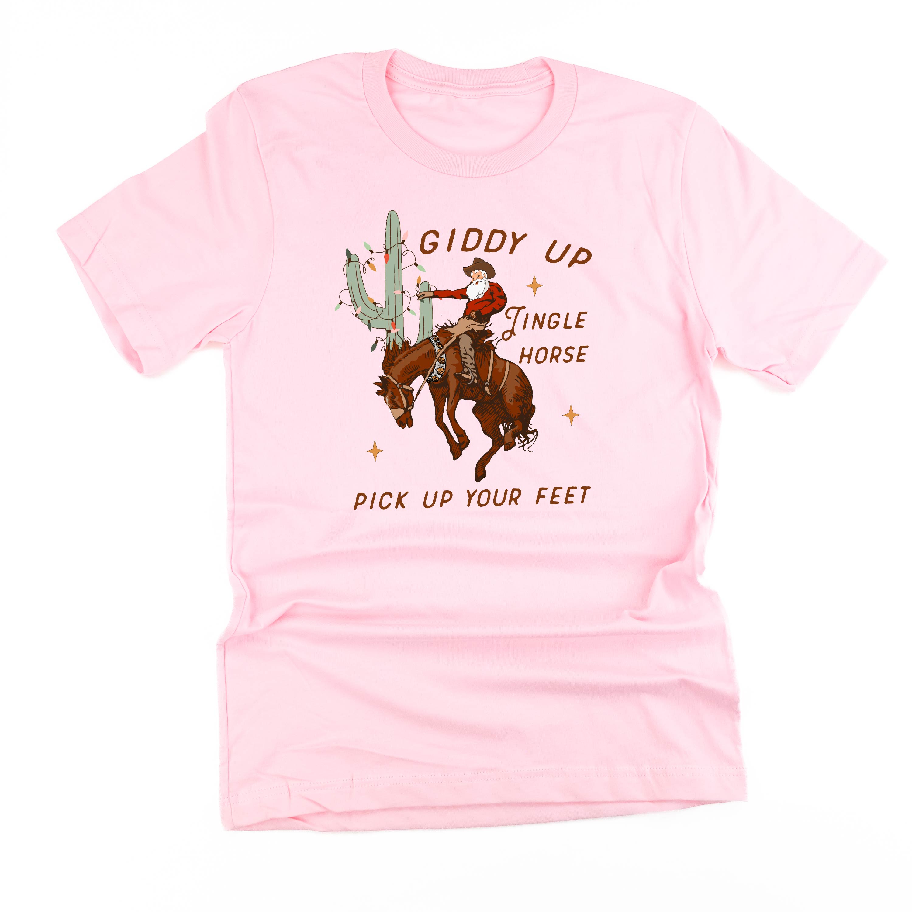 Giddy Up Jingle Horse - Unisex Tee Little Mama Shirt Shop