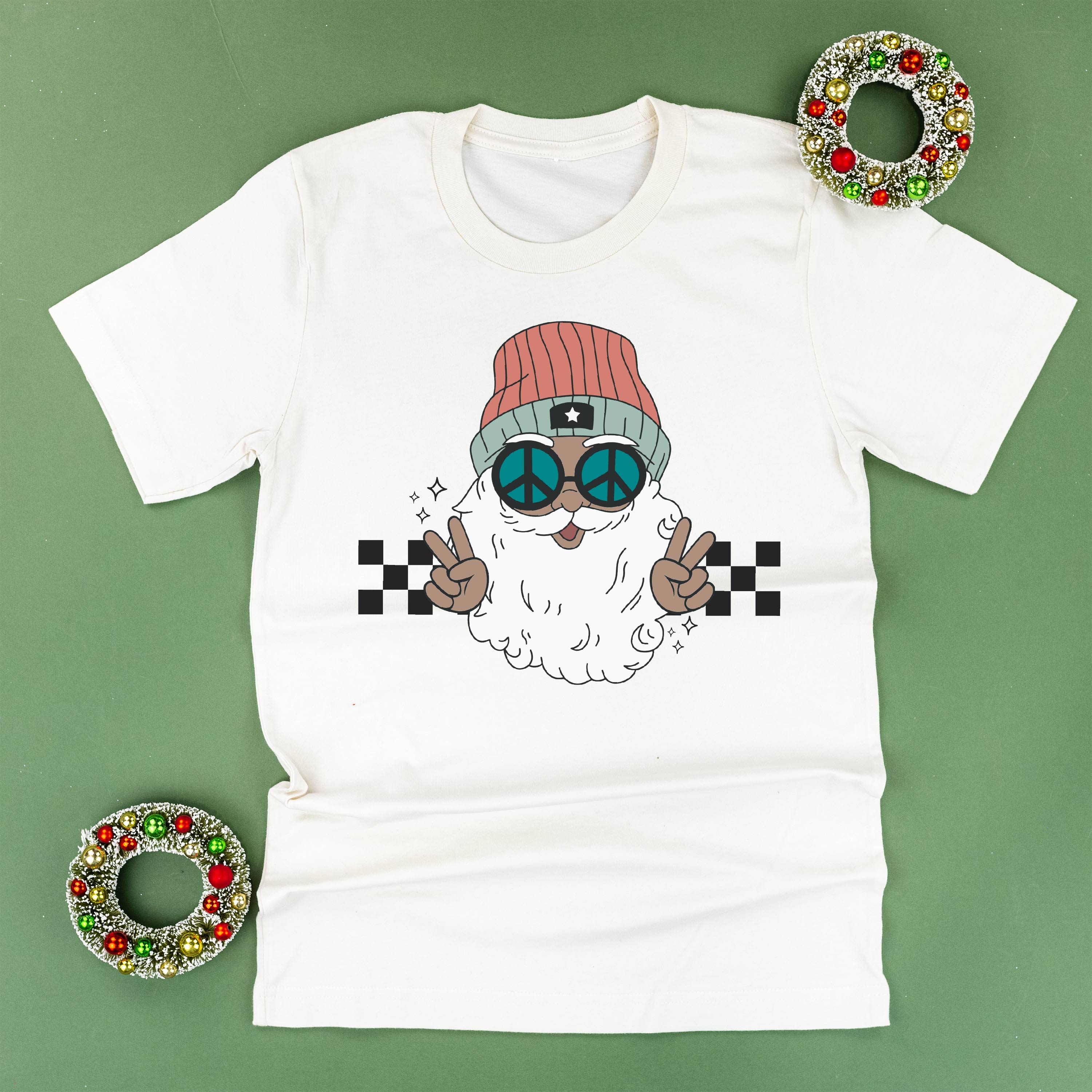 Groovy Santa - Unisex Tee Little Mama Shirt Shop