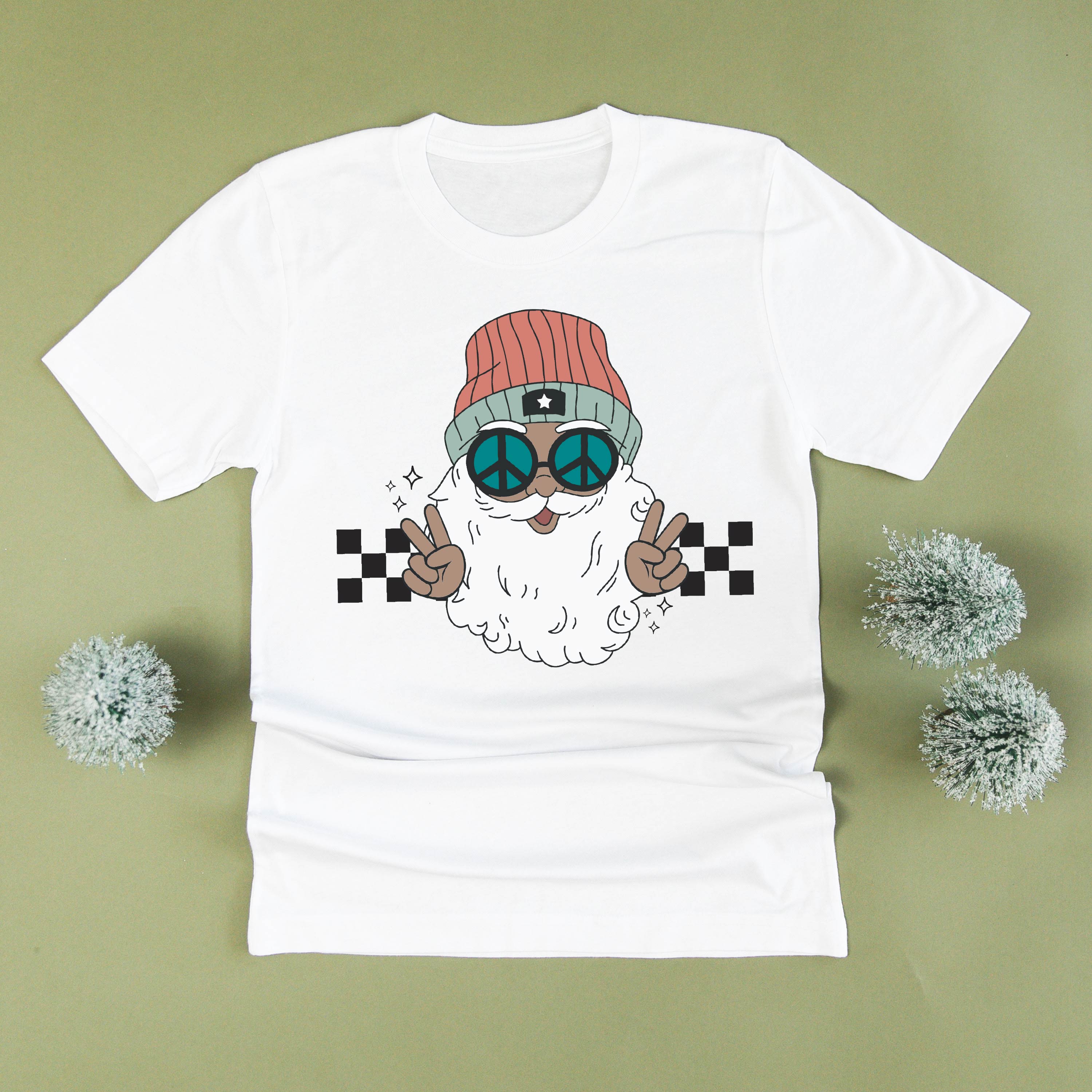Groovy Santa - Unisex Tee Little Mama Shirt Shop