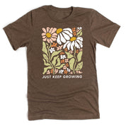 Just Keep Growing - Unisex Tee Little Mama Shirt Shop